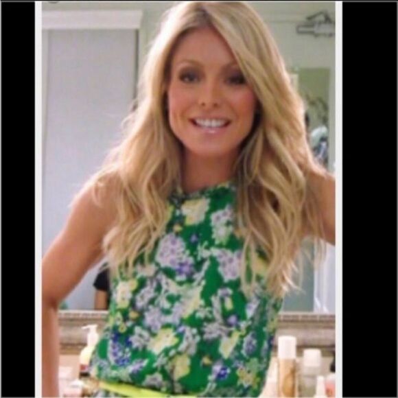 $375 REBECCA TAYLOR SILK FLORAL HIGH NECK FLUTTER GARDEN GREEN DRESS 0 FAIRY - Picture 13 of 14